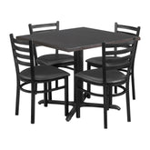 Poplar 36" x 36" Dining Table Set - OCS-230